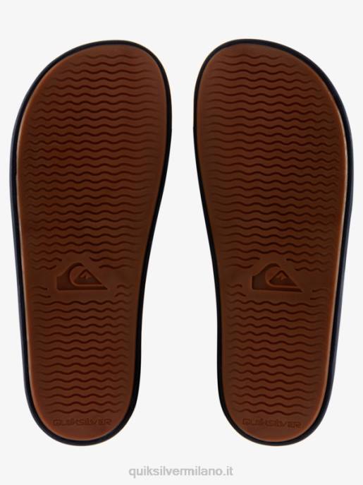 esso Quiksilver uomini sandali slide slider rivi blu 2 HTZR691