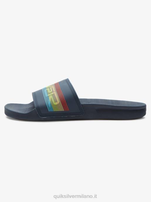 esso Quiksilver uomini sandali slide slider rivi blu 3 HTZR688