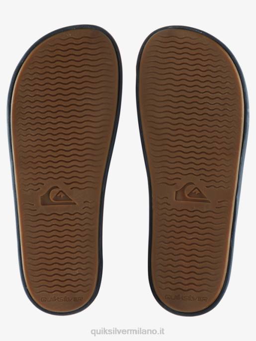 esso Quiksilver uomini sandali slide slider rivi blu 3 HTZR688