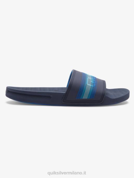 esso Quiksilver uomini sandali slide slider rivi blu 5 HTZR684