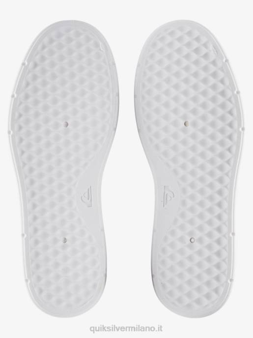 esso Quiksilver uomini scarpe senza lacci del molo del porto nero HTZR1288