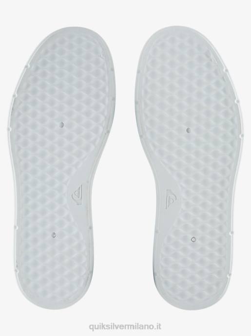 esso Quiksilver uomini scarpe senza lacci del molo del porto verde 1 HTZR1289