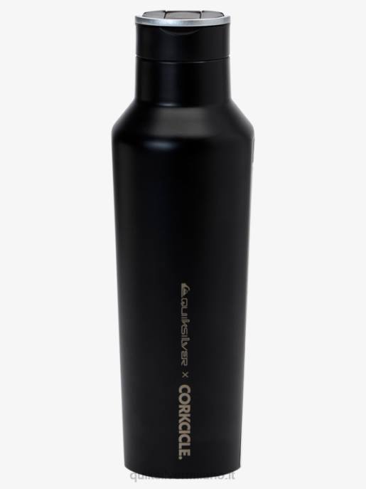 esso Quiksilver x Corkcicle uomini bottiglia d\'acqua nero HTZR1181