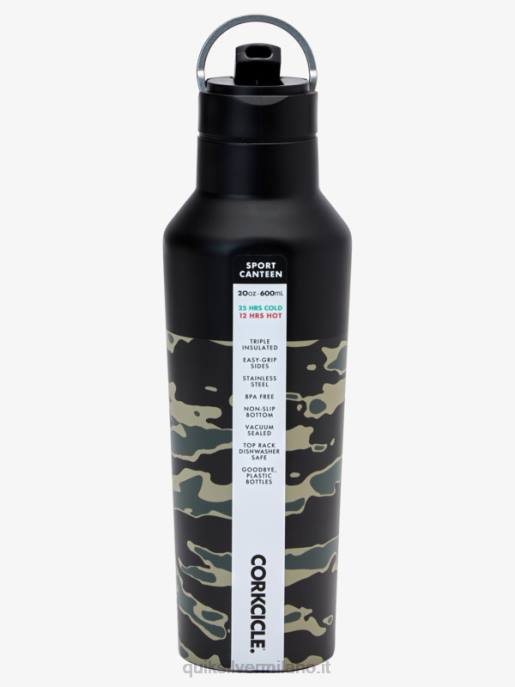 esso Quiksilver x Corkcicle uomini bottiglia d\'acqua stampa mimetica battaglia cruciale HTZR1182