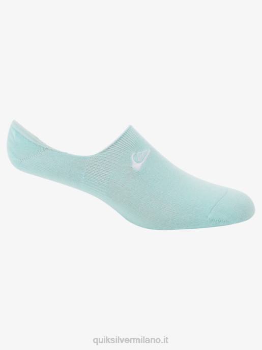 esso Quiksilver uomini 3 paia di calzini antiscivolo giacca blu chiaro/navy HTZR778