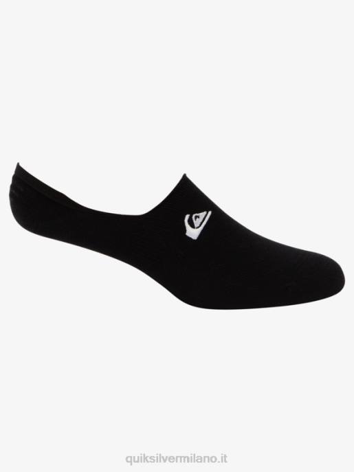 esso Quiksilver uomini 3 paia di calzini antiscivolo nero HTZR777