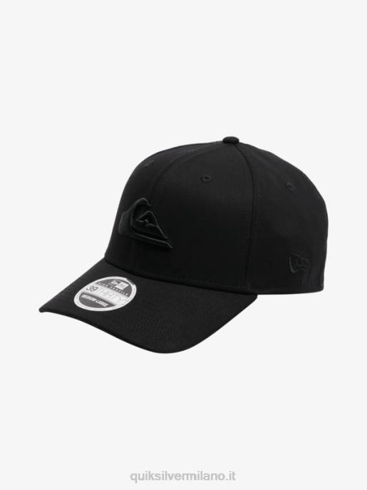 esso Quiksilver uomini cappellino da montagna ï¼† wave elasticizzato nero HTZR1680