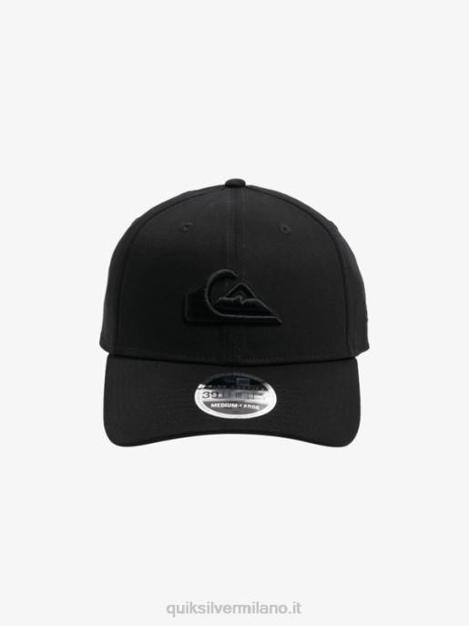 esso Quiksilver uomini cappellino da montagna ï¼† wave elasticizzato nero HTZR1680