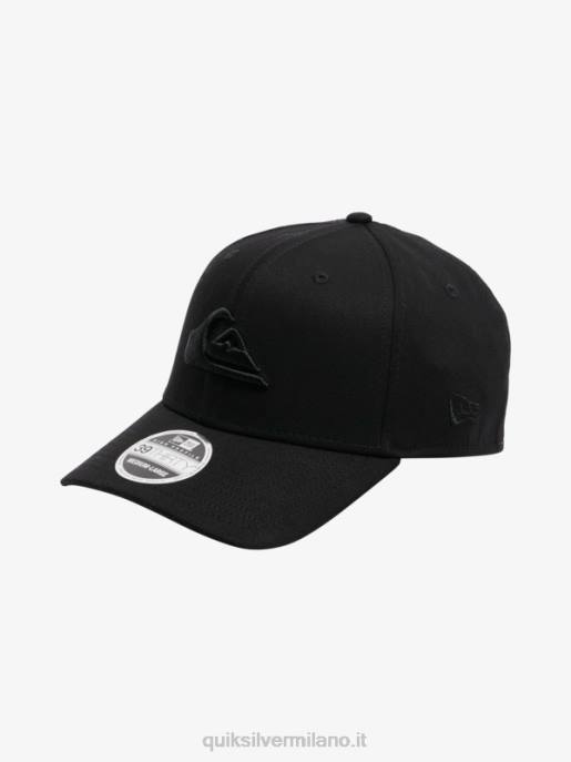 esso Quiksilver uomini cappellino da montagna ï¼† wave elasticizzato nero HTZR1680
