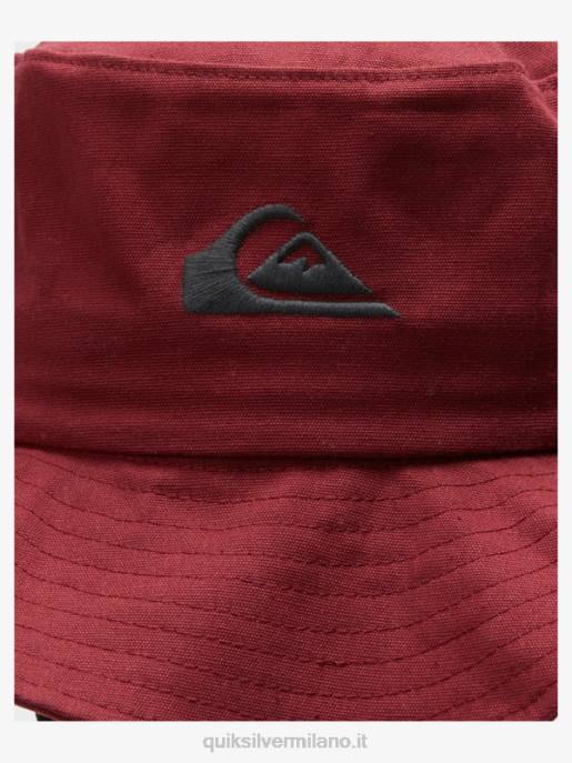 esso Quiksilver uomini cappello boonie safari bushmaster Marsala HTZR125