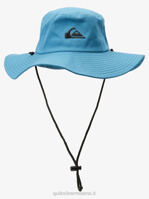 esso Quiksilver uomini cappello boonie safari bushmaster blu marocchino HTZR124