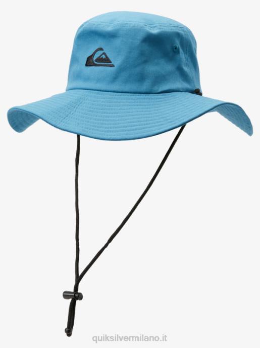 esso Quiksilver uomini cappello boonie safari bushmaster blu marocchino HTZR124