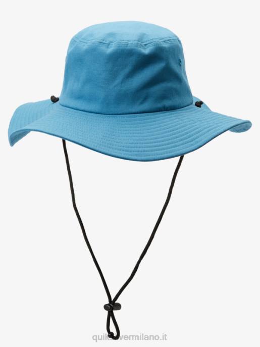 esso Quiksilver uomini cappello boonie safari bushmaster blu marocchino HTZR124