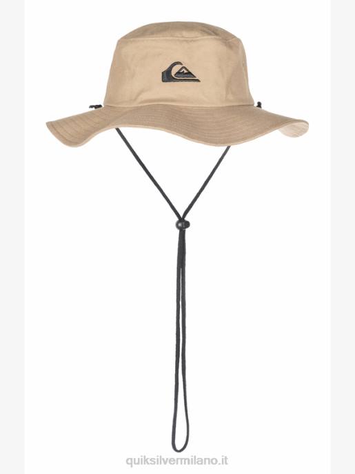 esso Quiksilver uomini cappello boonie safari bushmaster cachi HTZR1519