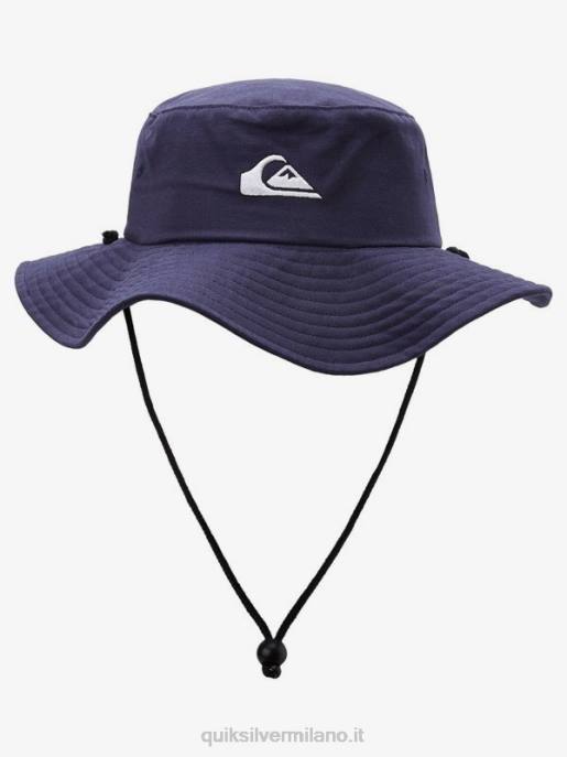 esso Quiksilver uomini cappello boonie safari bushmaster insegne blu HTZR122