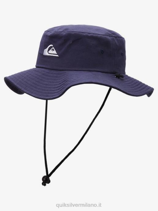 esso Quiksilver uomini cappello boonie safari bushmaster insegne blu HTZR122