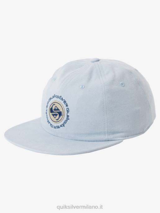 esso Quiksilver uomini cappello con cinturino in tela arvo kickback blu cenere HTZR1687