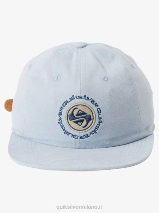esso Quiksilver uomini cappello con cinturino in tela arvo kickback blu cenere HTZR1687