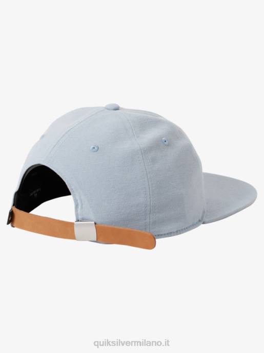 esso Quiksilver uomini cappello con cinturino in tela arvo kickback blu cenere HTZR1687