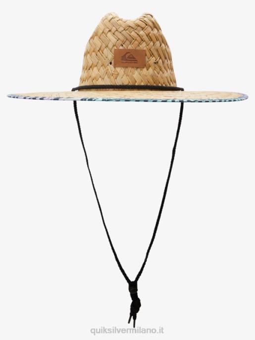 esso Quiksilver uomini cappello da bagnino di paglia outsider vetro da spiaggia HTZR388