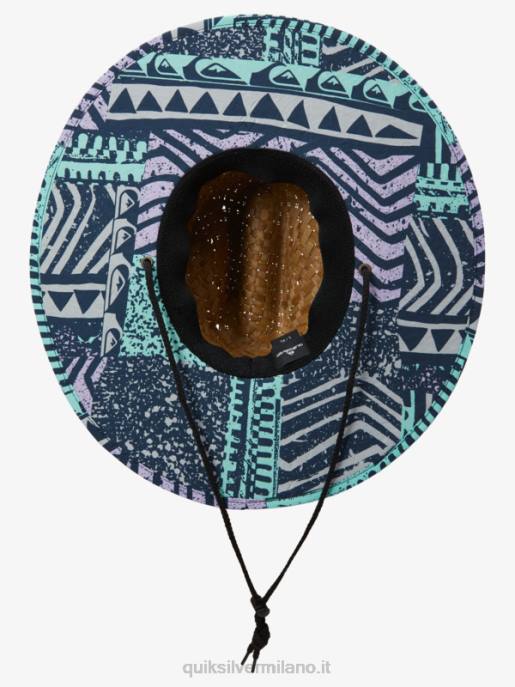 esso Quiksilver uomini cappello da bagnino di paglia outsider vetro da spiaggia HTZR388