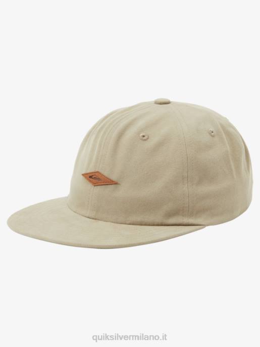 esso Quiksilver uomini cappello da baseball Lost Coast grigio oliva HTZR470