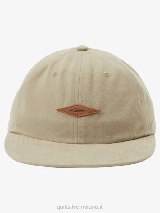 esso Quiksilver uomini cappello da baseball Lost Coast grigio oliva HTZR470