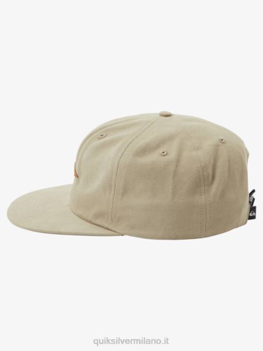 esso Quiksilver uomini cappello da baseball Lost Coast grigio oliva HTZR470