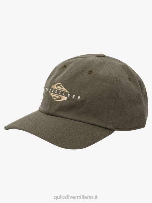 esso Quiksilver uomini cappello da baseball cerato stracciatella HTZR566