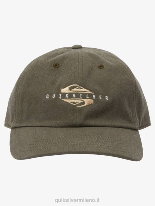 esso Quiksilver uomini cappello da baseball cerato stracciatella HTZR566