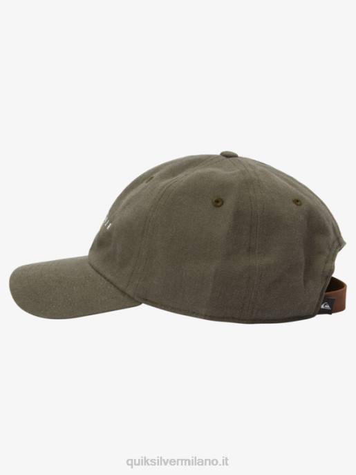 esso Quiksilver uomini cappello da baseball cerato stracciatella HTZR566