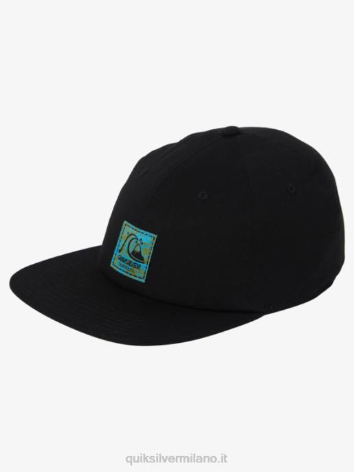 esso Quiksilver uomini cappello da baseball gregg kaplan nero HTZR1252