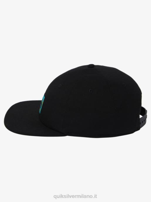 esso Quiksilver uomini cappello da baseball gregg kaplan nero HTZR1252