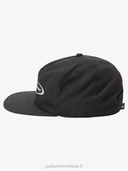 esso Quiksilver uomini cappello da baseball tecnico nero HTZR707