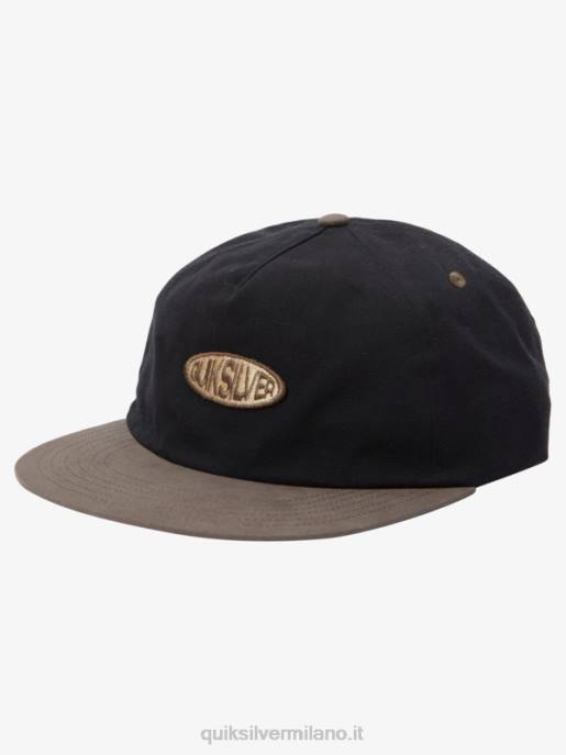 esso Quiksilver uomini cappello da baseball zenzero nero/nero corvino HTZR604