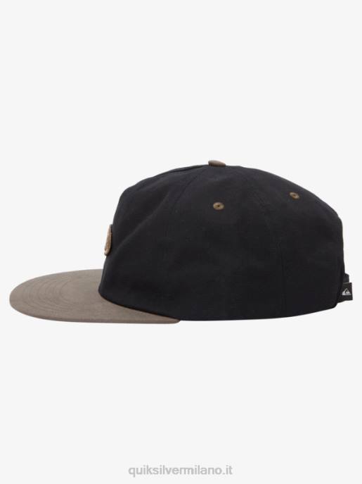 esso Quiksilver uomini cappello da baseball zenzero nero/nero corvino HTZR604