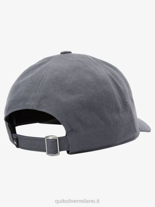esso Quiksilver uomini cappello da camionista con la visiera più alta cancello di ferro HTZR1144