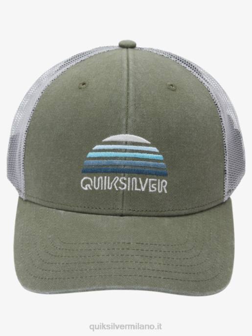 esso Quiksilver uomini cappello da camionista con stringer Quadrifoglio HTZR1195