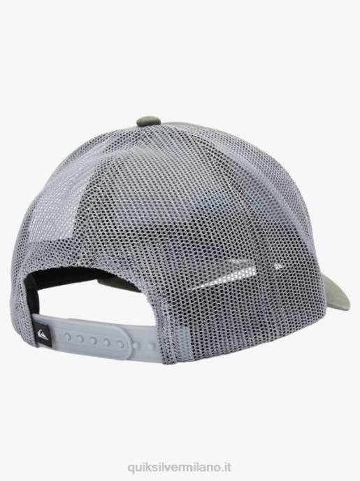 esso Quiksilver uomini cappello da camionista con stringer Quadrifoglio HTZR1195