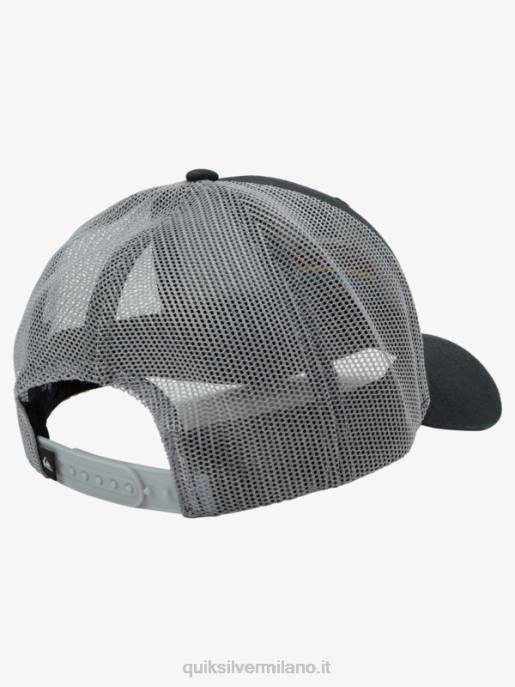esso Quiksilver uomini cappello da camionista con stringer nero HTZR1194