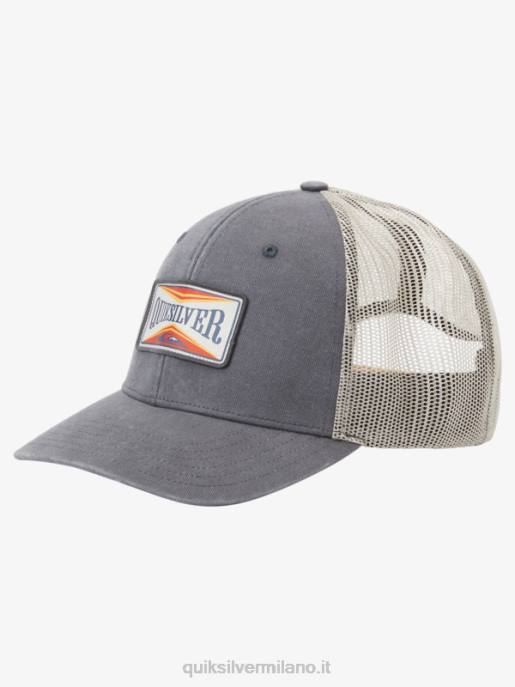 esso Quiksilver uomini cappello da camionista da traino cancello di ferro HTZR438