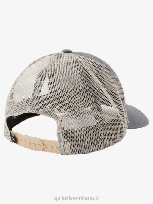 esso Quiksilver uomini cappello da camionista da traino cancello di ferro HTZR438