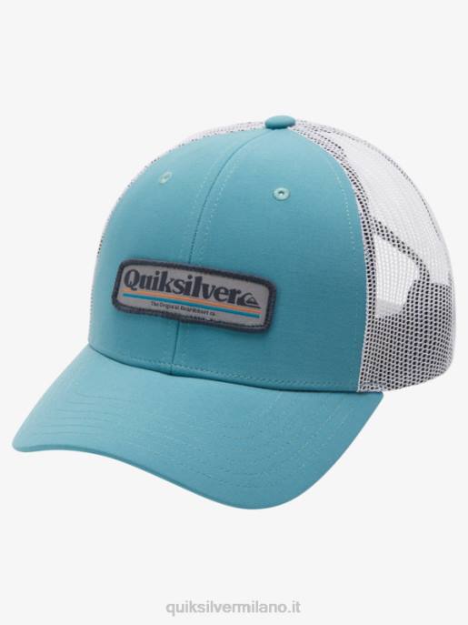 esso Quiksilver uomini cappello da camionista di poppa blu bretone HTZR966
