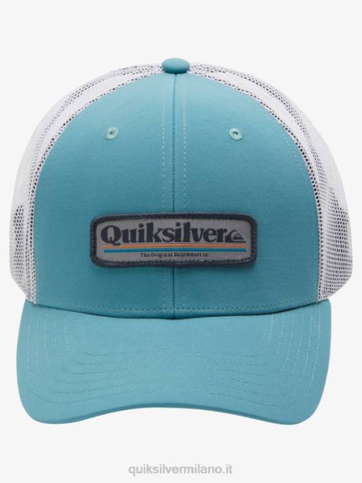 esso Quiksilver uomini cappello da camionista di poppa blu bretone HTZR966