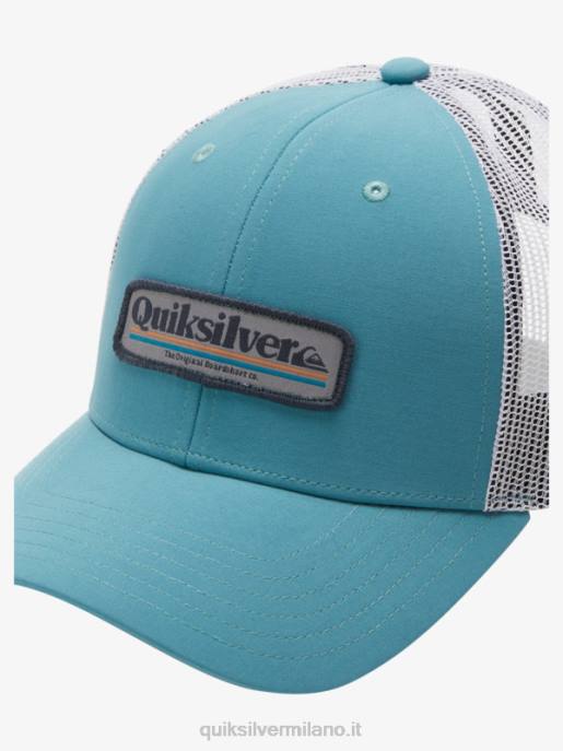 esso Quiksilver uomini cappello da camionista di poppa blu bretone HTZR966
