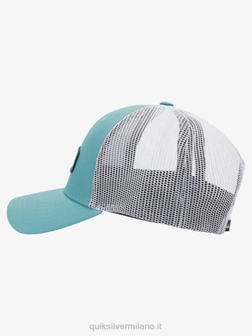 esso Quiksilver uomini cappello da camionista di poppa blu bretone HTZR966