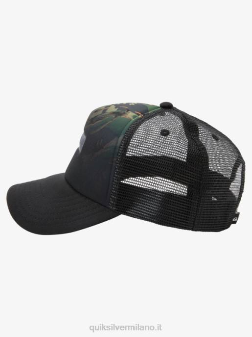 esso Quiksilver uomini cappello da camionista gazza coop camo - spiaggia HTZR564