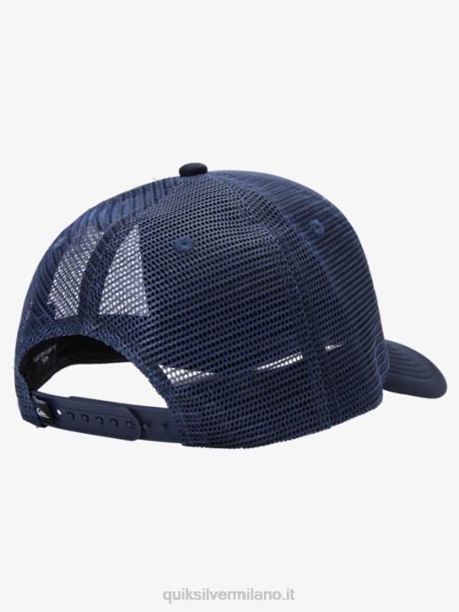 esso Quiksilver uomini cappello da camionista poiana coop blazer blu scuro HTZR1050