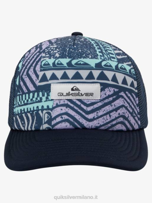 esso Quiksilver uomini cappello da camionista poiana coop cancello di ferro HTZR1052