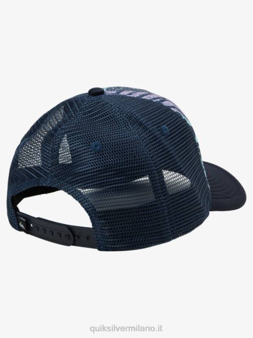esso Quiksilver uomini cappello da camionista poiana coop cancello di ferro HTZR1052